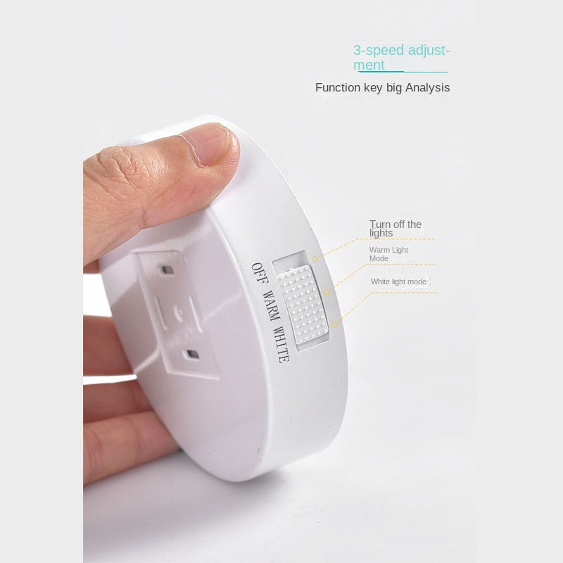 Smart LED Motion Sensor Night Light with Wireless Charging and Magnetic Base, Bedside Lamp for Bedroom, Cabinet, Home Use