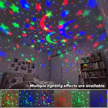 LED Starry Sky Projector – Galaxy Star & Moon Night Light