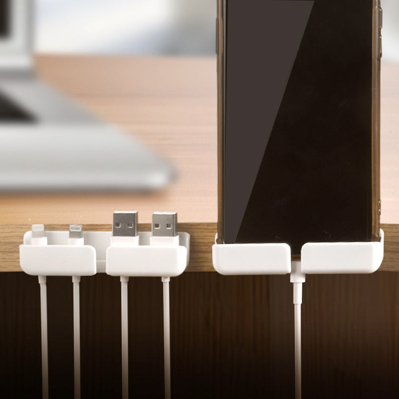 3 Cable Fixing Devices, Cable Management Devices Cable Cards Data Cable Clips Nail Free Storage Network Cable Routing Devices On The Wall