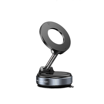 Vacuum suction phone holder car mounted rotating magnetic phone holder