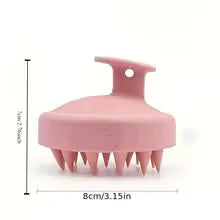 Silicone Shampoo Scalp Massage Brush – Bath & Shower Hair Tool