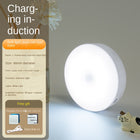 Smart LED Motion Sensor Night Light with Wireless Charging and Magnetic Base, Bedside Lamp for Bedroom, Cabinet, Home Use