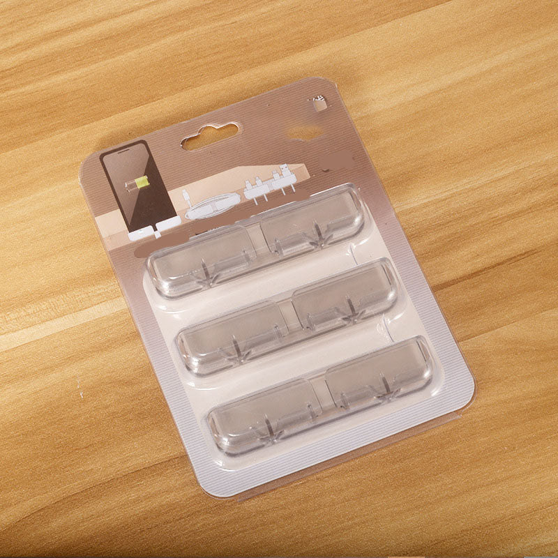 3 Cable Fixing Devices, Cable Management Devices Cable Cards Data Cable Clips Nail Free Storage Network Cable Routing Devices On The Wall