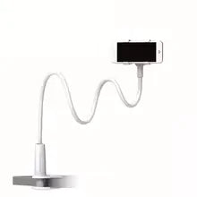 Flexible Gooseneck Phone Holder – Long Arm Bedside Clamp Stand
