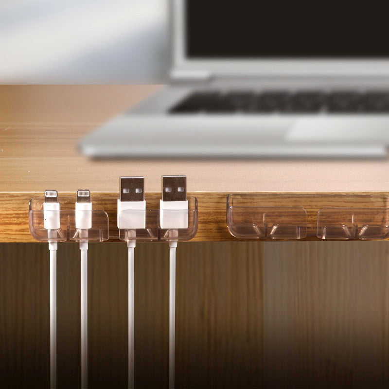 3 Cable Fixing Devices, Cable Management Devices Cable Cards Data Cable Clips Nail Free Storage Network Cable Routing Devices On The Wall