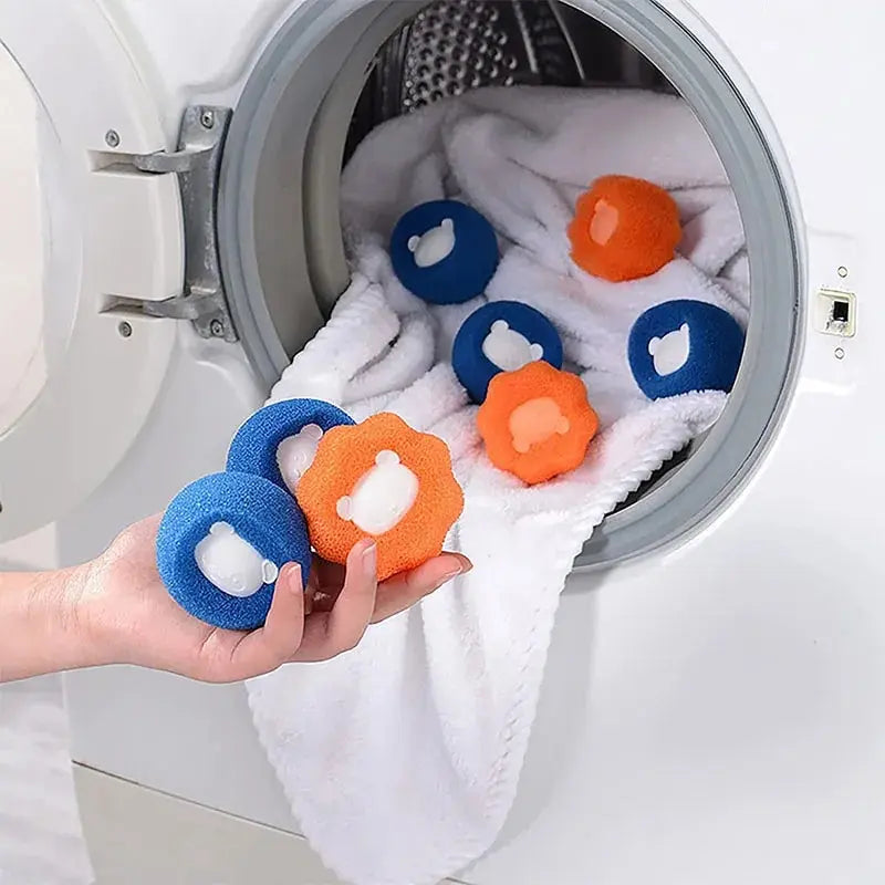 Reusable Pet Hair Remover Laundry Balls | Lint & Fur Catcher for Washing Machine (1–5 Pack)